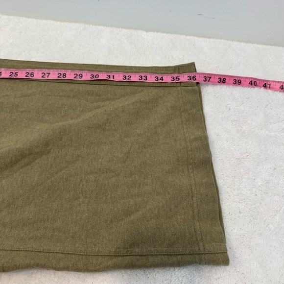 athleta farallon heathered wide leg crop GREEN SIZE 18 - Picture 12 of 13